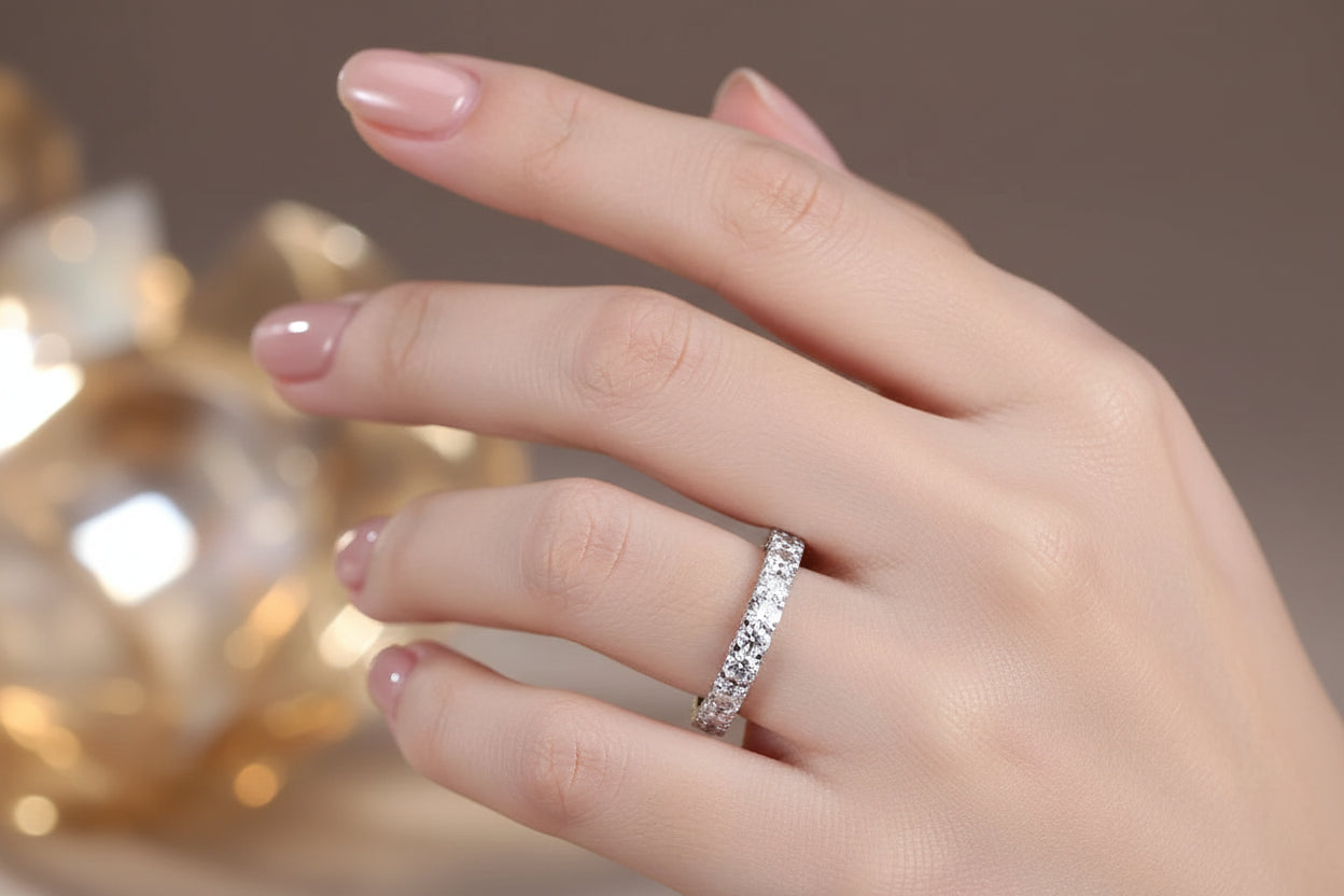 ORSA JEWELS 100% 925 Silver Sparkling 3mm Sequin Rings (overseas product) - Image 4