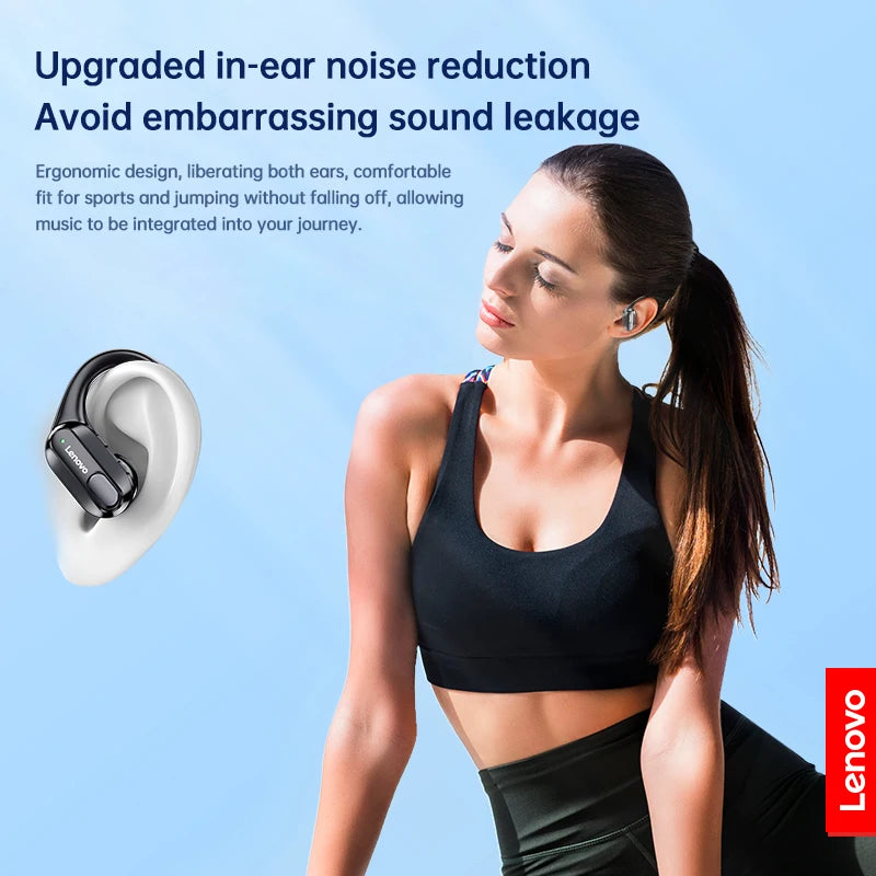 Original Lenovo XT80 Sports Wireless Earphones with Mics, LED Power Display,Hifi Stereo Sound Bluetooth 5.3 TWS HeadphHeadpho