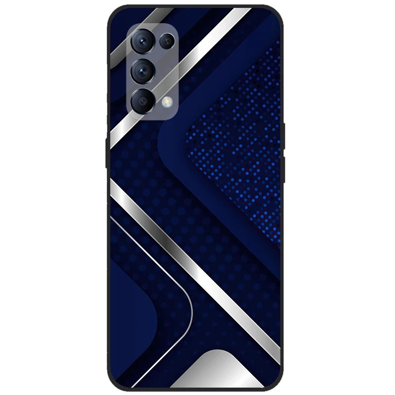 OPPO Reno 5 5G Case Reno5 4G Bumper Silicone TPU Soft Phone Cover For OPPO Reno 5 (overseas product) - Image 49