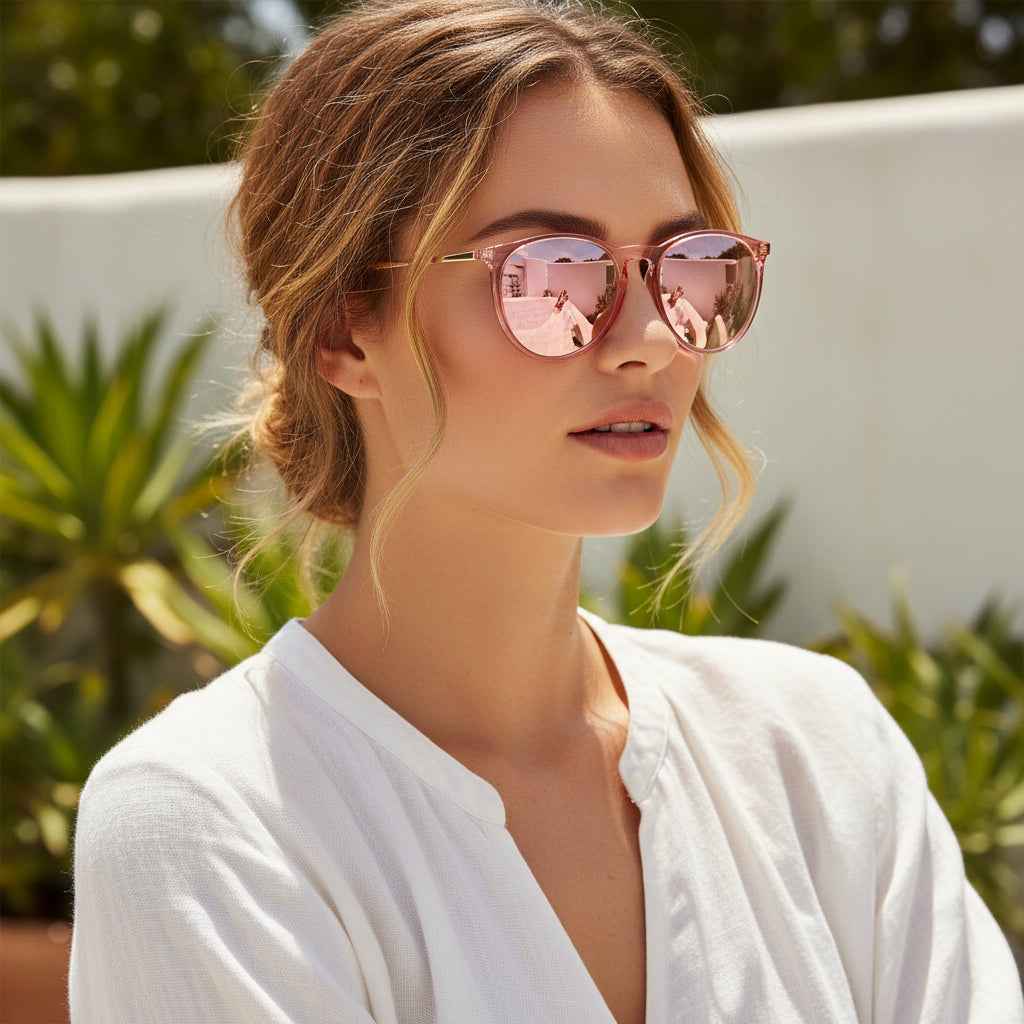 Pink Polarized Sunglasses - UV400 Protection for Men and Women