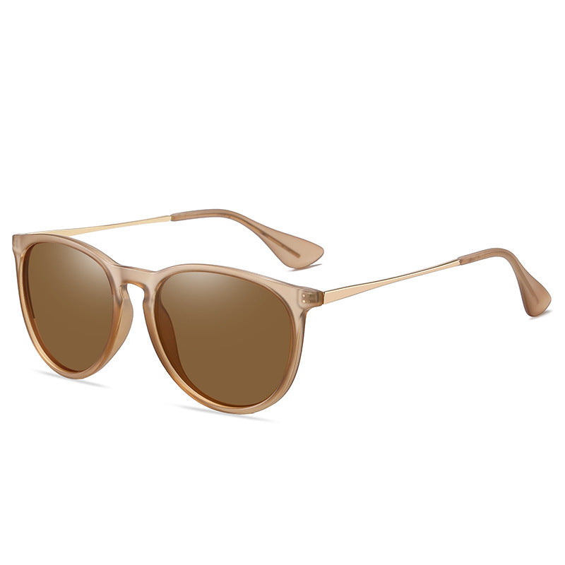 NNEDSZ Brown Stylish Polarized Sunglasses for Men and Women - NNEDSZ Fashion > Women's Fashion > Women's Accessories (Image 1