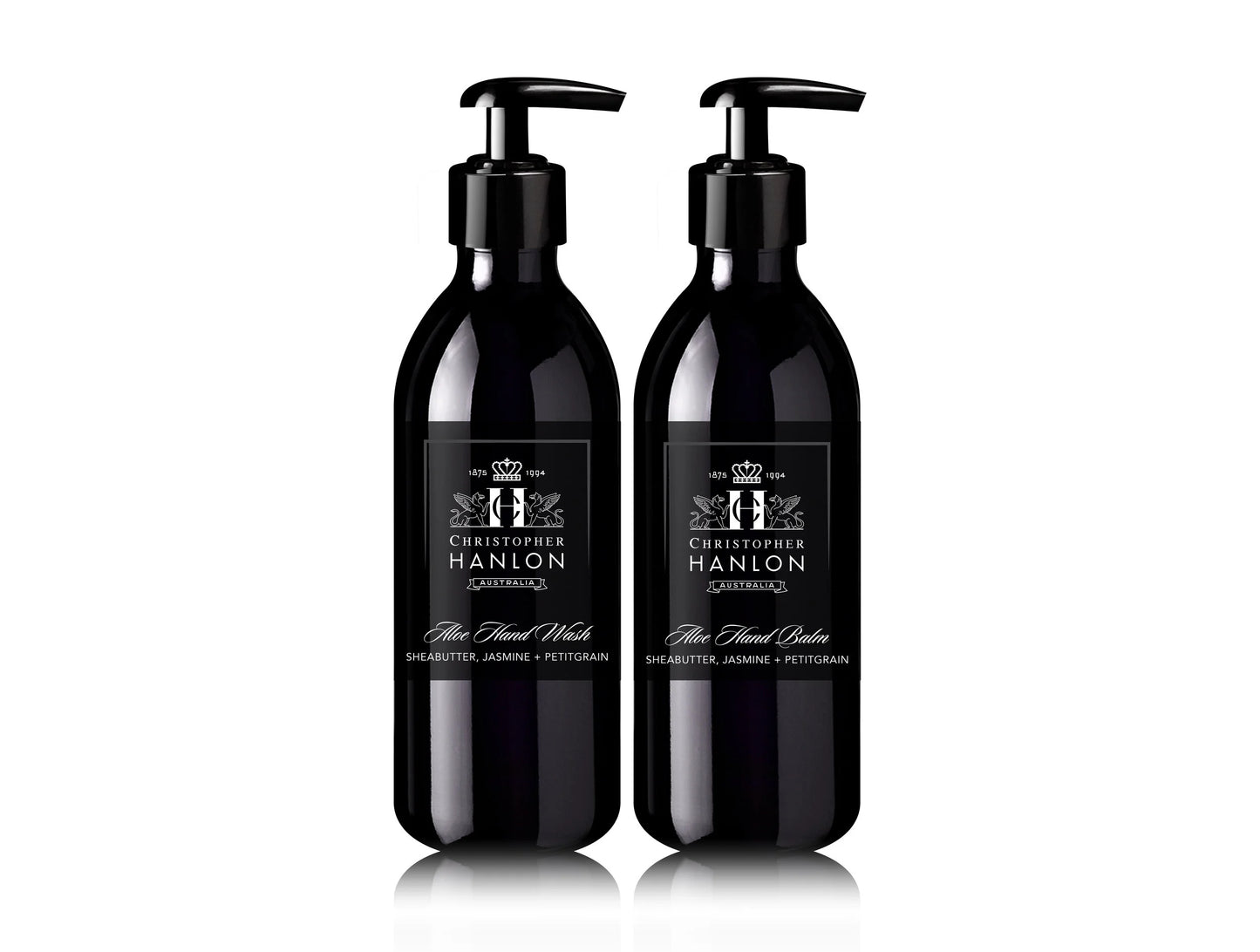 2x BUSH MINT + TASMANIAN LAVENDER | SHEABUTTER HAND WASH + HAND BALM - CHRISTOPHER HANLON® Shower Gels | Hand Wash + Balm (Im