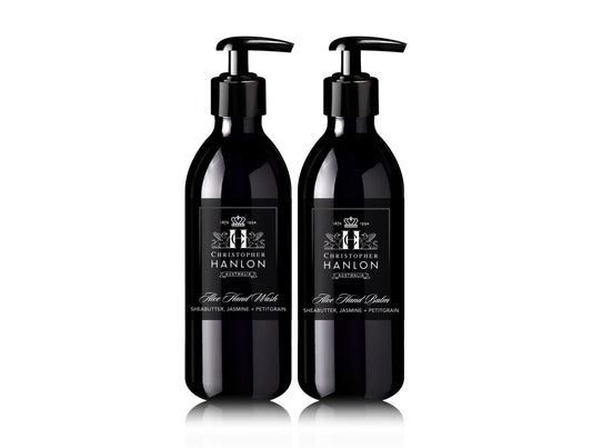 2x BUSH MINT + TASMANIAN LAVENDER | SHEABUTTER HAND WASH + HAND BALM - CHRISTOPHER HANLON® Shower Gels | Hand Wash + Balm (Im