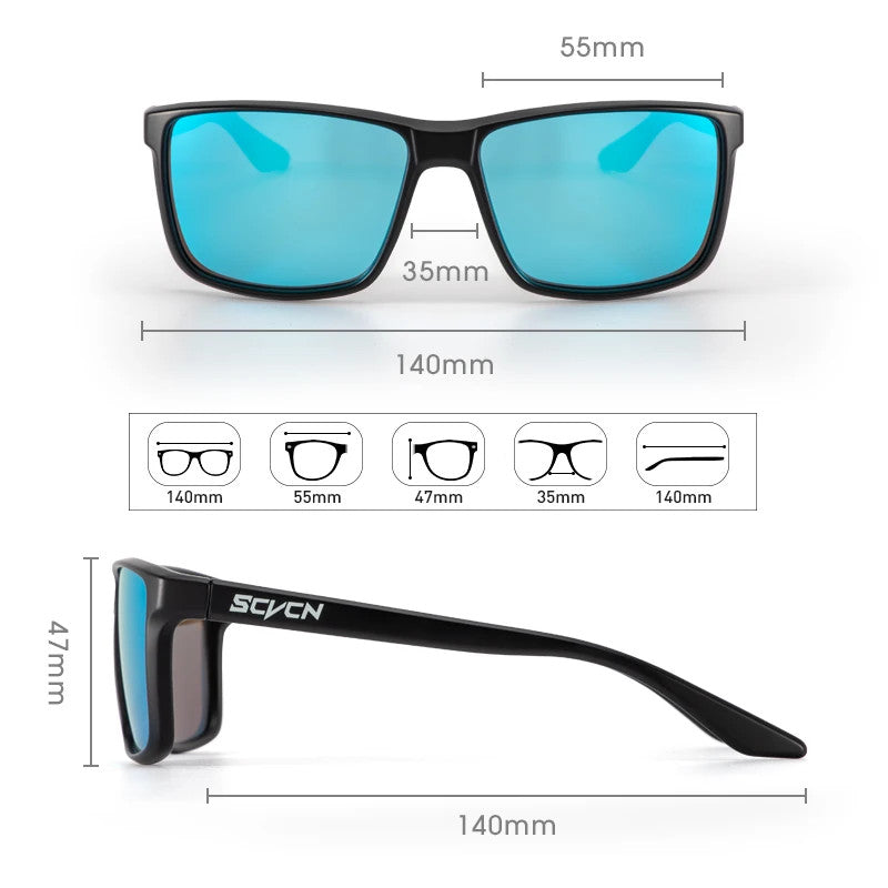 Polarized Unisex Sunglasses ideal for the golf course. - 4ORE Golf Accessories (Image 6)