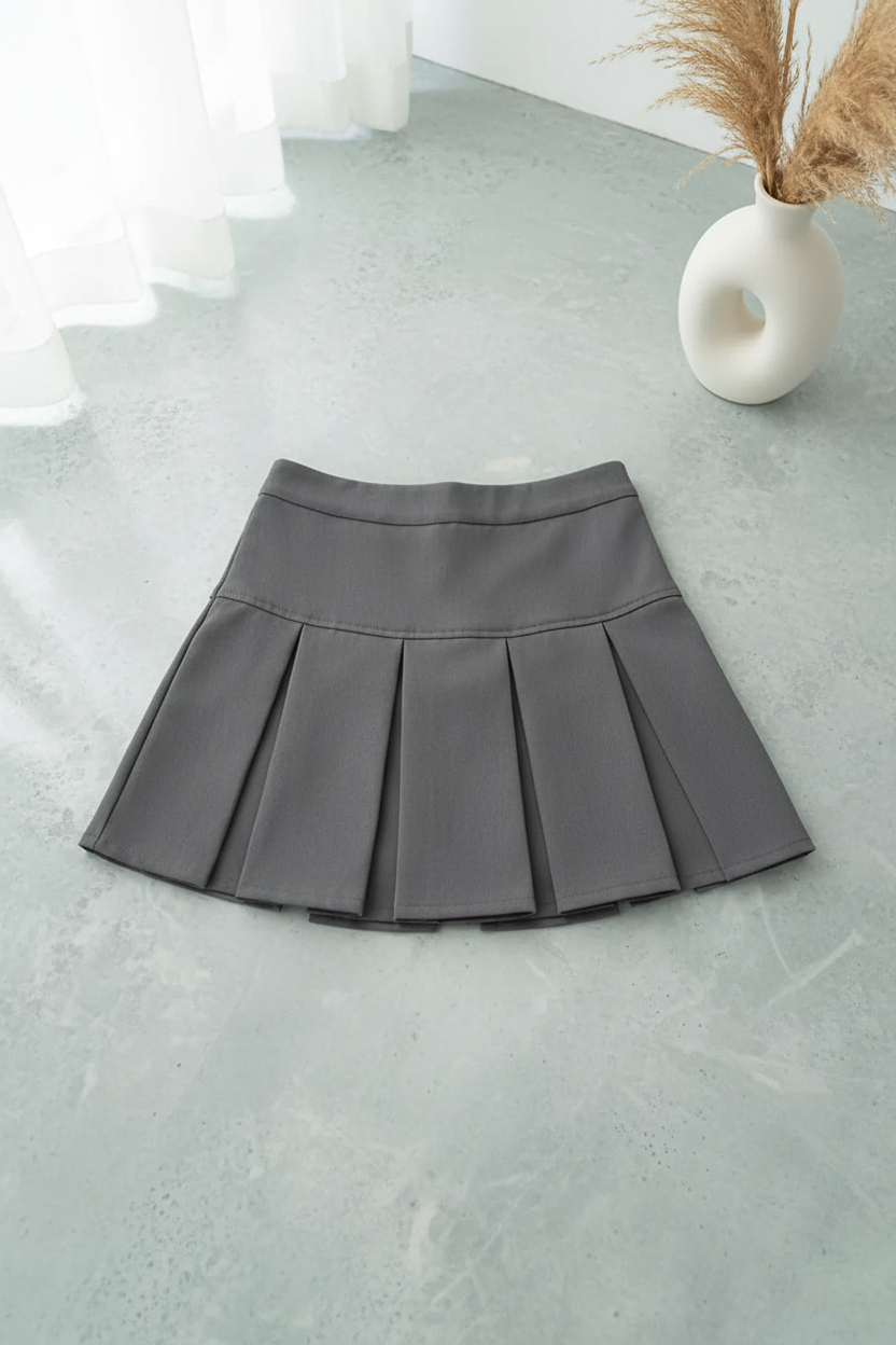 Grey High-waisted Mini Dress - Matt's random items Dresses (Image 2)