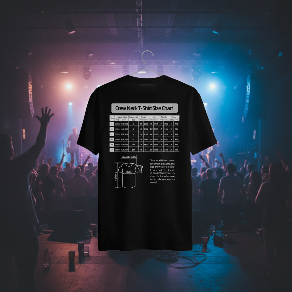 Linkin Park Tribute T-Shirt back view in atmospheric music venue