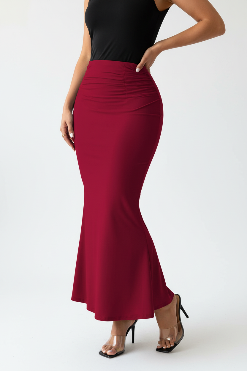 Women's Elegant High Waist Fishtail Skirt - Slim Fit Pencil Skirt - Matt's random items Skirts (Image 2)