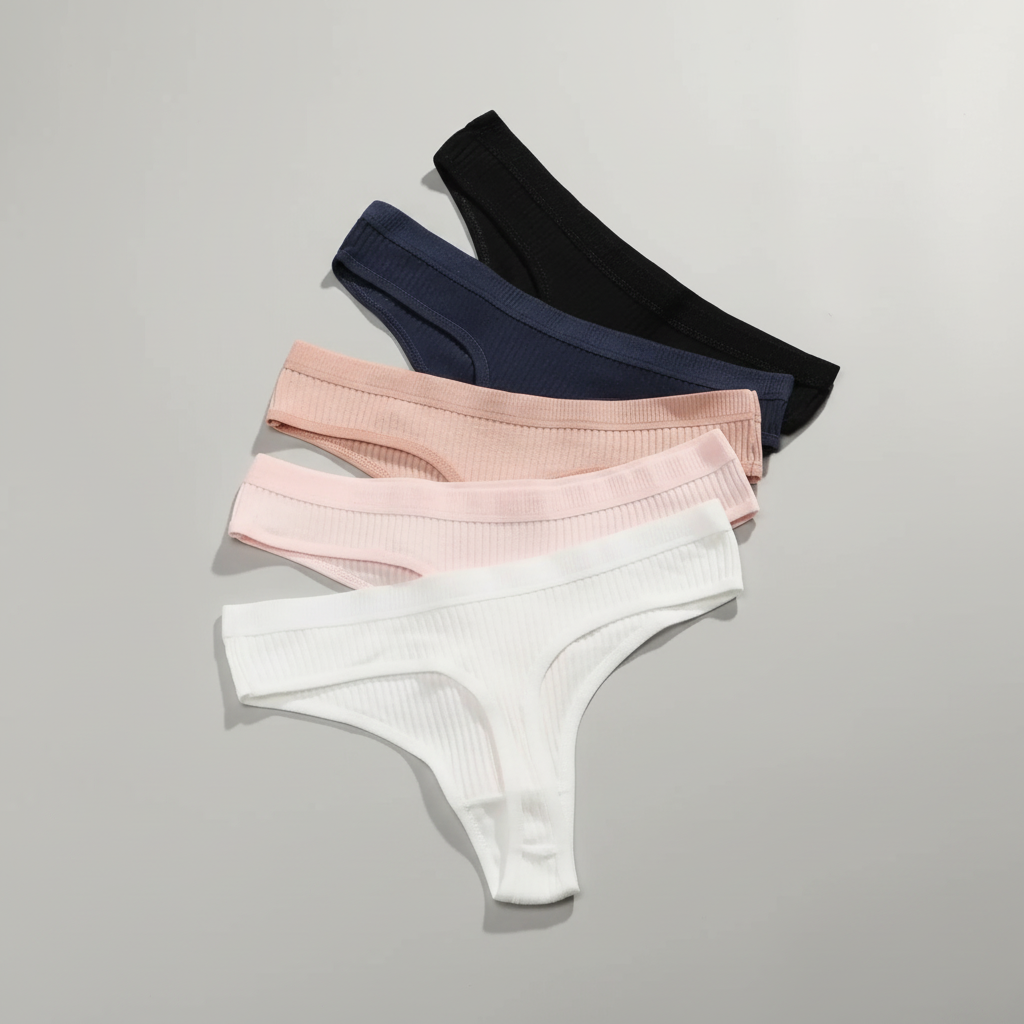 10Pcs/Set Women's New Thong Underwear Cotton Thread Underwear Fashionable Sexy Sports Pants Underwear Soft Comfortable Thong 