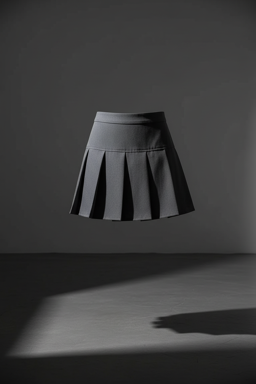 Grey High-waisted Mini Dress - Matt's random items Dresses (Image 5)