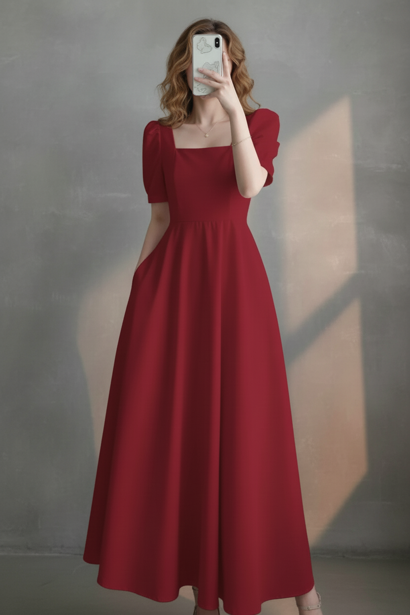 Slim Fit Women White Dress - Matt's random items Dresses (Image 4)