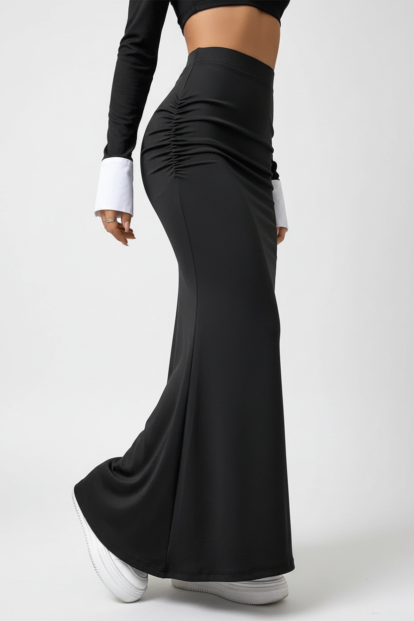 Women's Elegant High Waist Fishtail Skirt - Slim Fit Pencil Skirt - Matt's random items Skirts (Image 6)