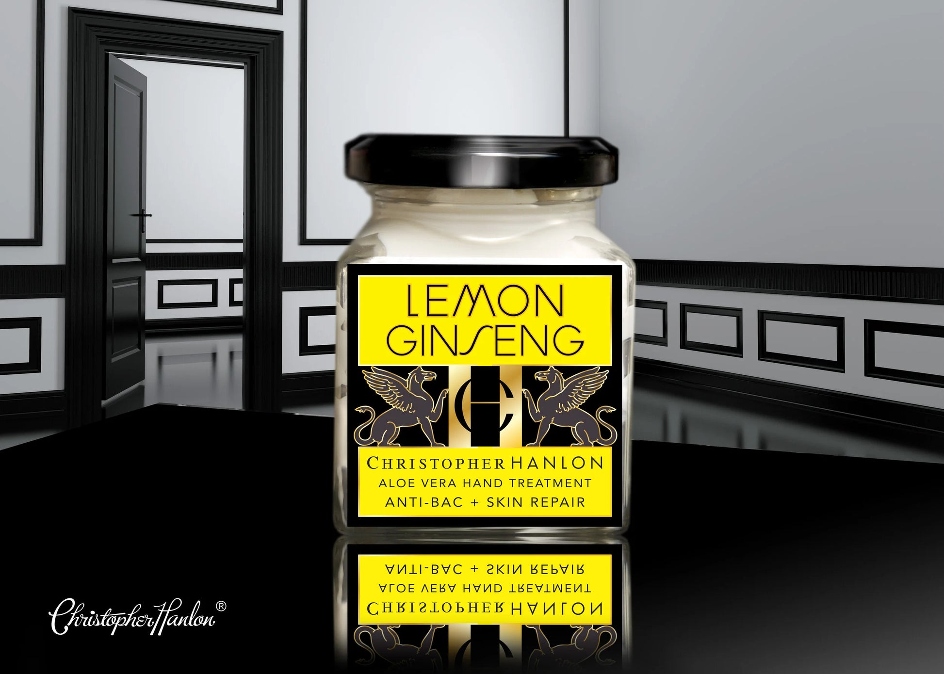 GEELONG LEMON + GINSENG. HAND CRÈME | ICONIC - CHRISTOPHER HANLON® Body, Face + Hand Crème (Image 1)