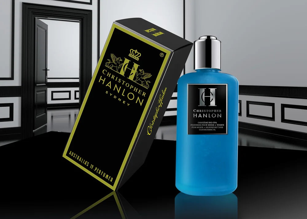 Step 2 | FACE WASH + TONER. Normal + Norm – Oily - CHRISTOPHER HANLON® Men – Treatment (Image 1)